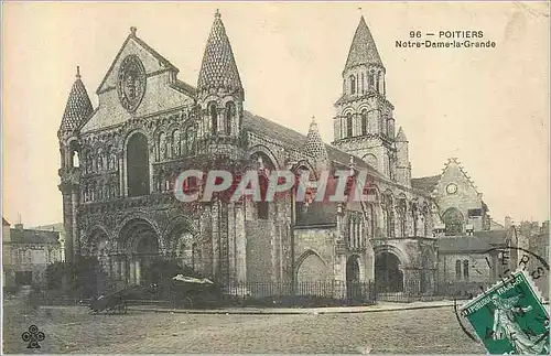 Cartes postales Poitiers Notre Dame la Grande