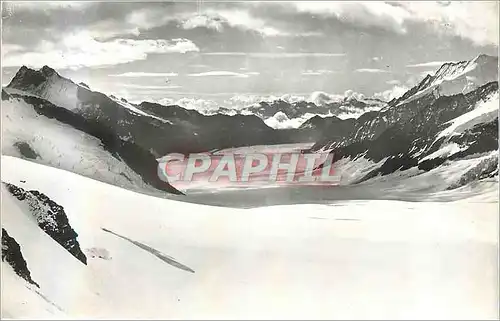 Cartes postales moderne Jungfraujoch (3457 m) Aletschgletscher