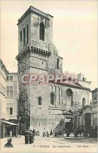 Cartes postales Nimes La Cathedrale