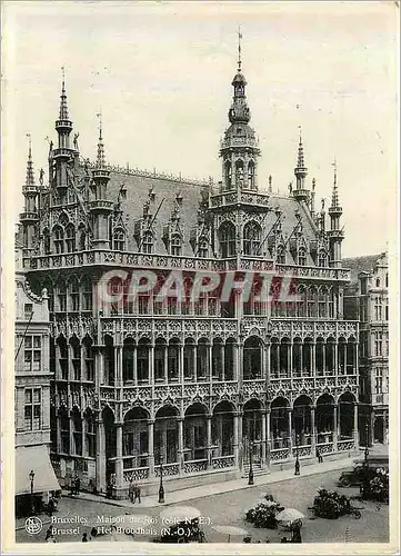 Cartes postales moderne Bruxelles Maison du Roi (Cote N E)