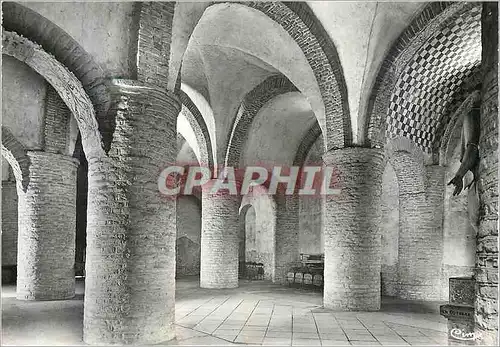 Cartes postales moderne Tournus (S et L) Abbatiale St Philibert (XIe XIIe S) Narthex