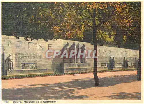 Cartes postales moderne Geneve Monument de la Reformation