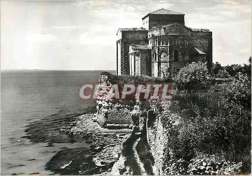 Cartes postales moderne Talmont (Chte Mme) Les Anciens Remparts et la Vieille  Eglise de Style Roman