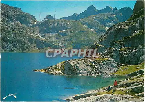 Cartes postales moderne Vallee d'Ossau Le Lac d'Artouste (alt 2000 m)