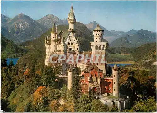 Cartes postales moderne Chateau Royal de NeuschwansteinKonigschob Neuschwanstein