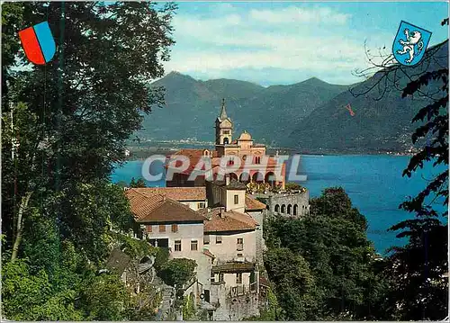 Cartes postales moderne Lago Maggiore Locarno Sanctuaire Madonna del Sasso