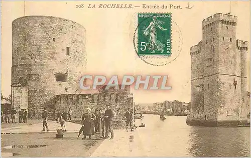 Cartes postales La Rochelle Entree du Port