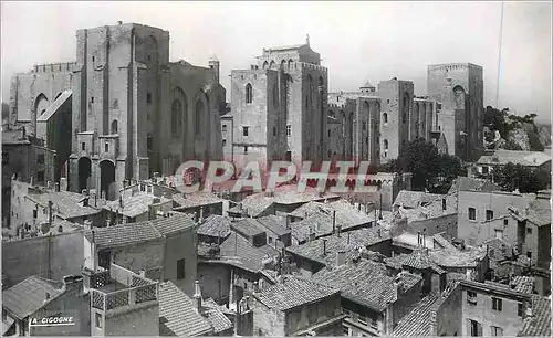 Cartes postales moderne Avignon Le Palais des Papes Cote Est