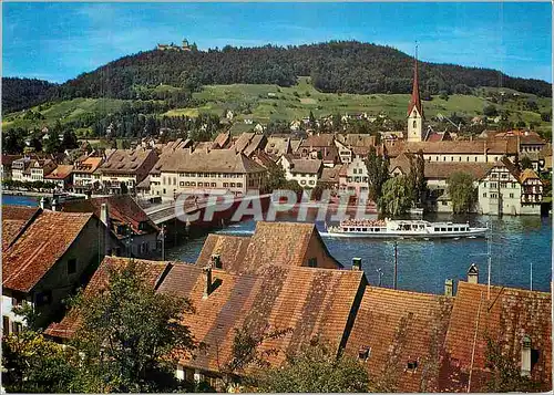 Cartes postales moderne Stein am Rhein Mit Schloss Hohenklinges