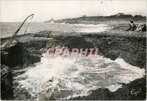 Cartes postales moderne Saint Palais sur Mer La Grande Cote Le Puits de Lauture a Maree Haute