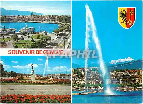 Cartes postales moderne Souvenir de Geneve