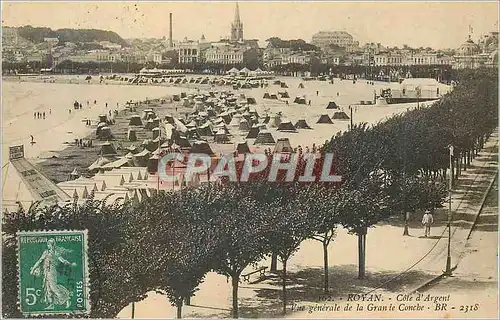 Cartes postales Royan Cote d'Argent Vue Generale