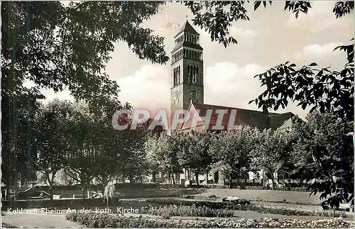 Cartes postales moderne Kehl am Rhein An der Kath Kirche