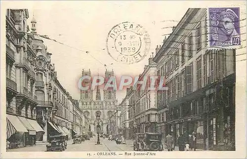 Cartes postales Orleans Rue Jeanne d'Arc