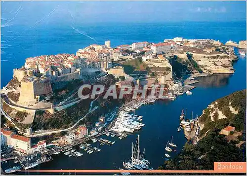 Cartes postales moderne Souvenir de Corse Bonifacio