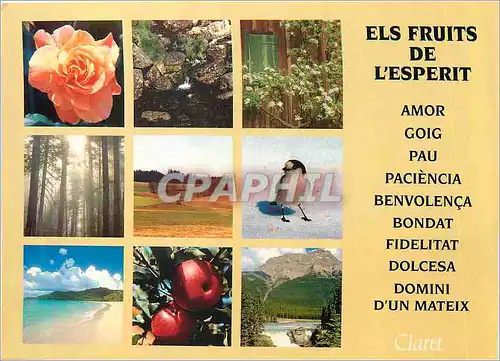 Cartes postales moderne Els Fruits de l'Esperit