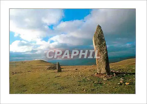 Cartes postales moderne Lozere Menhirs des Bondons