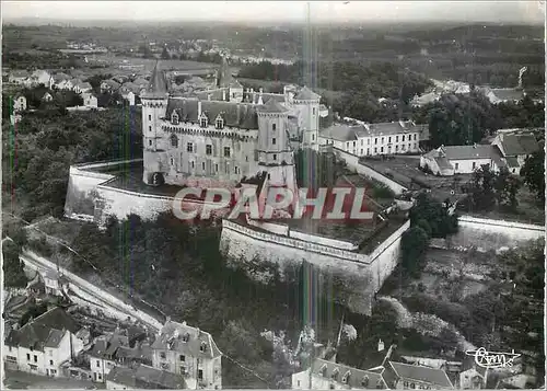 Cartes postales moderne Saumur (M et L) En Touraine Les Chateaux de la Loire Vue Aerienne du Chateau