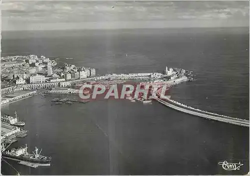 Cartes postales moderne Alger Vue Aerienne Perspective sur la Marine