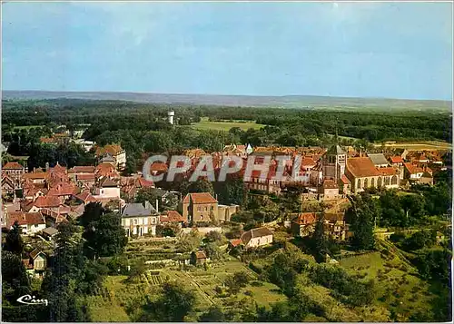 Cartes postales moderne Ervy Le Chatel (Aube)Vue generale aerienne