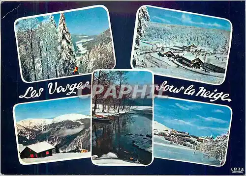 Cartes postales moderne Les Vouges sous la neige Vallée des Lacs La Schlucht