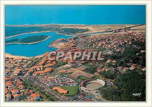 Cartes postales moderne La France les Landes Touristiques Vieux Boucau Port d'Albret vue aerienne