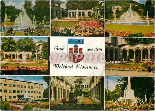 Cartes postales moderne Weltbad Kissingen