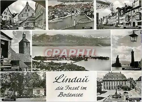 Cartes postales moderne Lindau die Insel im Bodensee