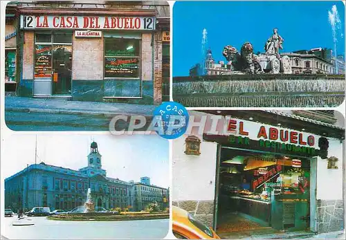 Cartes postales moderne Bar Restaurante La Casa Del Abuelo Calle de la victoria Madrid