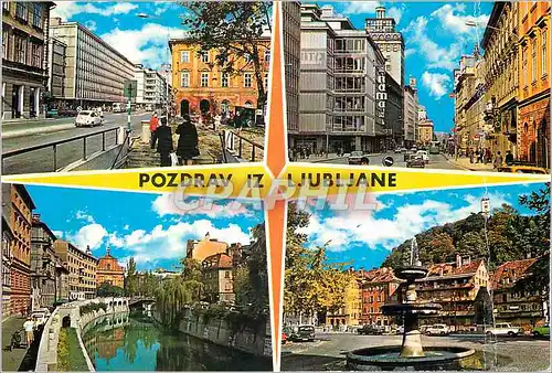 Cartes postales moderne Ljubjana