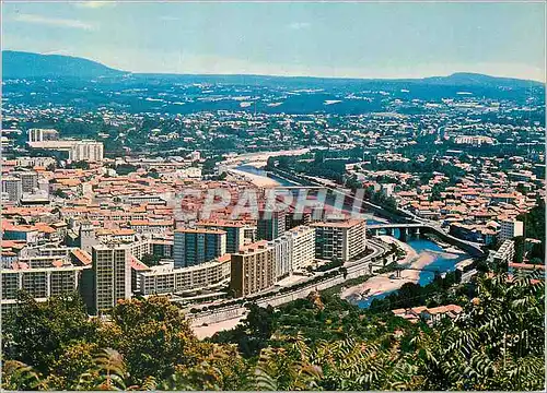 Cartes postales moderne Ales Gard Vue generale Le Pont Vieux et le Port de la Prairie sur le Gardon