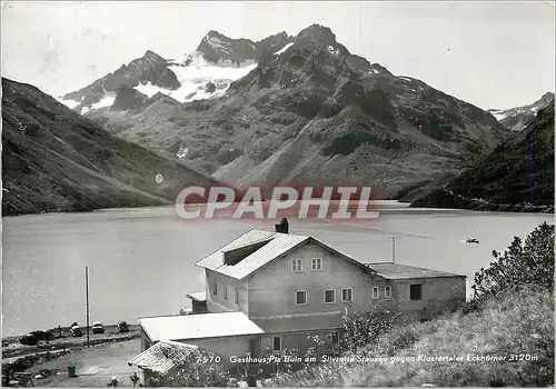 Cartes postales Gasthaus Plz Buin am Silvretta Stausee gegen Klasterlaler Eckhorner