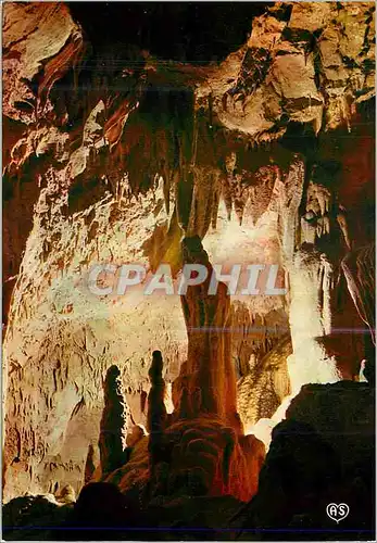 Cartes postales moderne En Parcourant les Gorges du Tarn Grotte de l'Aven Armand La Vierge a l'Enfant