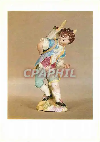 Cartes postales moderne Bruxelles Musees Royaux d'Art et d'Histoire Allegorie de l'Automne Porcelaine Tendre Tournai