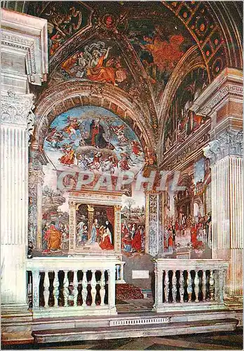 Cartes postales moderne Basilica di S Maria Sopra Minerva Roma Cappelle di S Tomrnaso d'Aquina Affreschi di Filippino Li