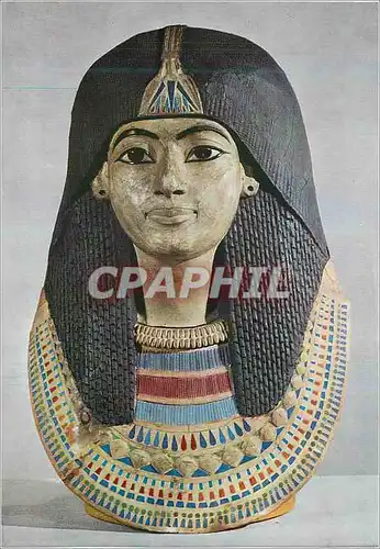 Cartes postales moderne Bruxelles Musees Royaux d'Art et d'Histoire Art Egyptien Masque de Momie Egypte