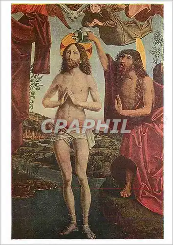 Cartes postales moderne Taufe Christi St Wolfgang Hochal'ar der Pfarrkirche 1481