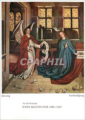 Cartes postales moderne Sterzing Aus der Werkstatt Hans Multscher 1400 1467 Verkundigung