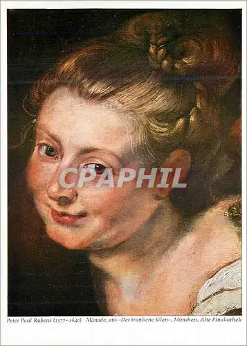 Cartes postales moderne Peter Paul Rubens (1577 1640) Munade aux Der Trunkene Silen Munchen Alte Pinakothek