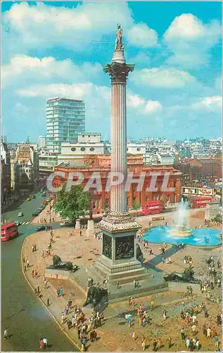 Cartes postales moderne Nelson's Column Trafalgar Square London