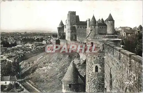 Cartes postales moderne Carcassonne Chateau Comtal et Tour Sarrazine