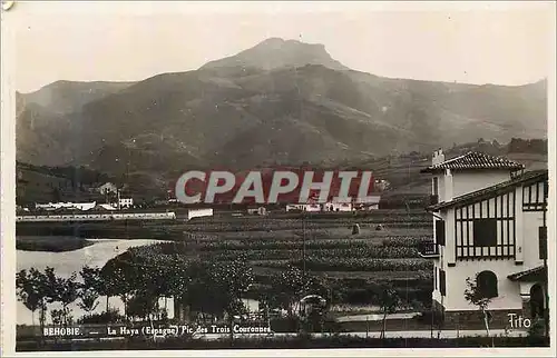 Cartes postales moderne Behobie Le Haye Espagne Pic des Trois Couronne