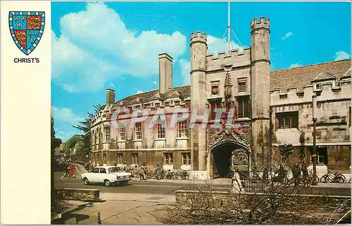 Cartes postales moderne Christ s College Cambridge