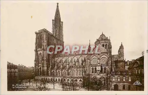 Cartes postales moderne Strasbourg La Cathedrale Cote Sud