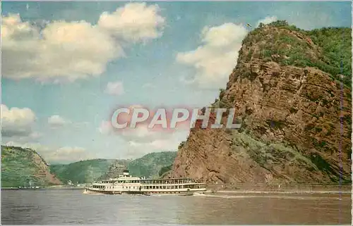 Cartes postales moderne Die Loreley Bateau