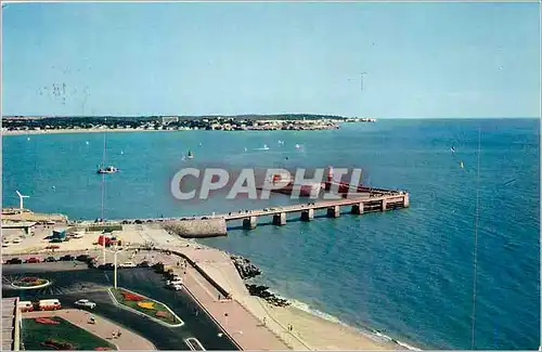 Cartes postales moderne Royan La Jetee Les Pointes de Vallieres et de Suzac  Bateaux