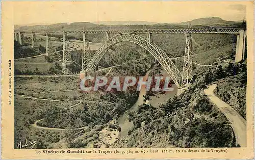 Cartes postales moderne Le Viaduc de Garabit sur la Truyere