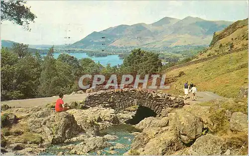 Cartes postales moderne The English Lakes Ashness Bridge and Derwentwater