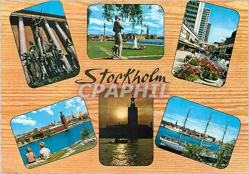 Cartes postales moderne Stockholm