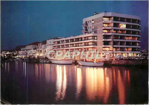 Cartes postales moderne Le Grau du Roi (Gard) La Rive gauche et la Vidourle sous les illuminations